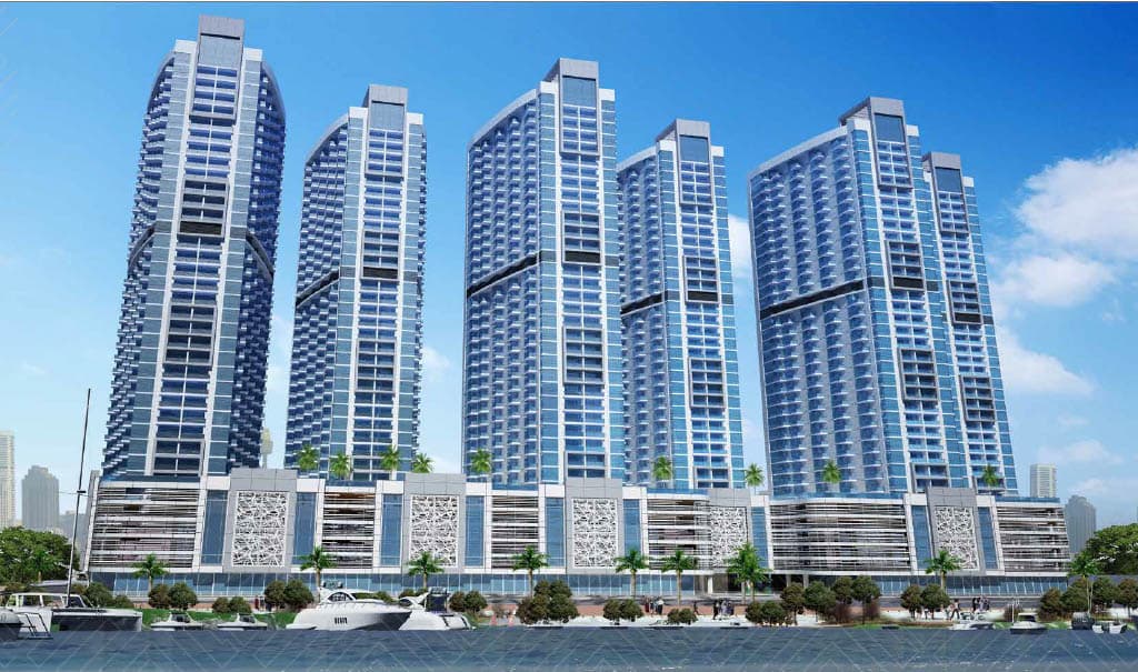 Ajman Creek Towers, Free Zone — render 3
