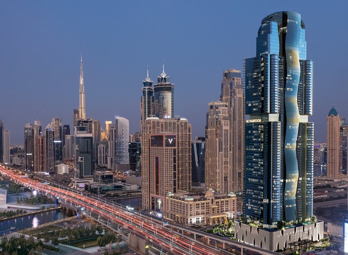 Al Habtoor Tower, Business Bay — render 1