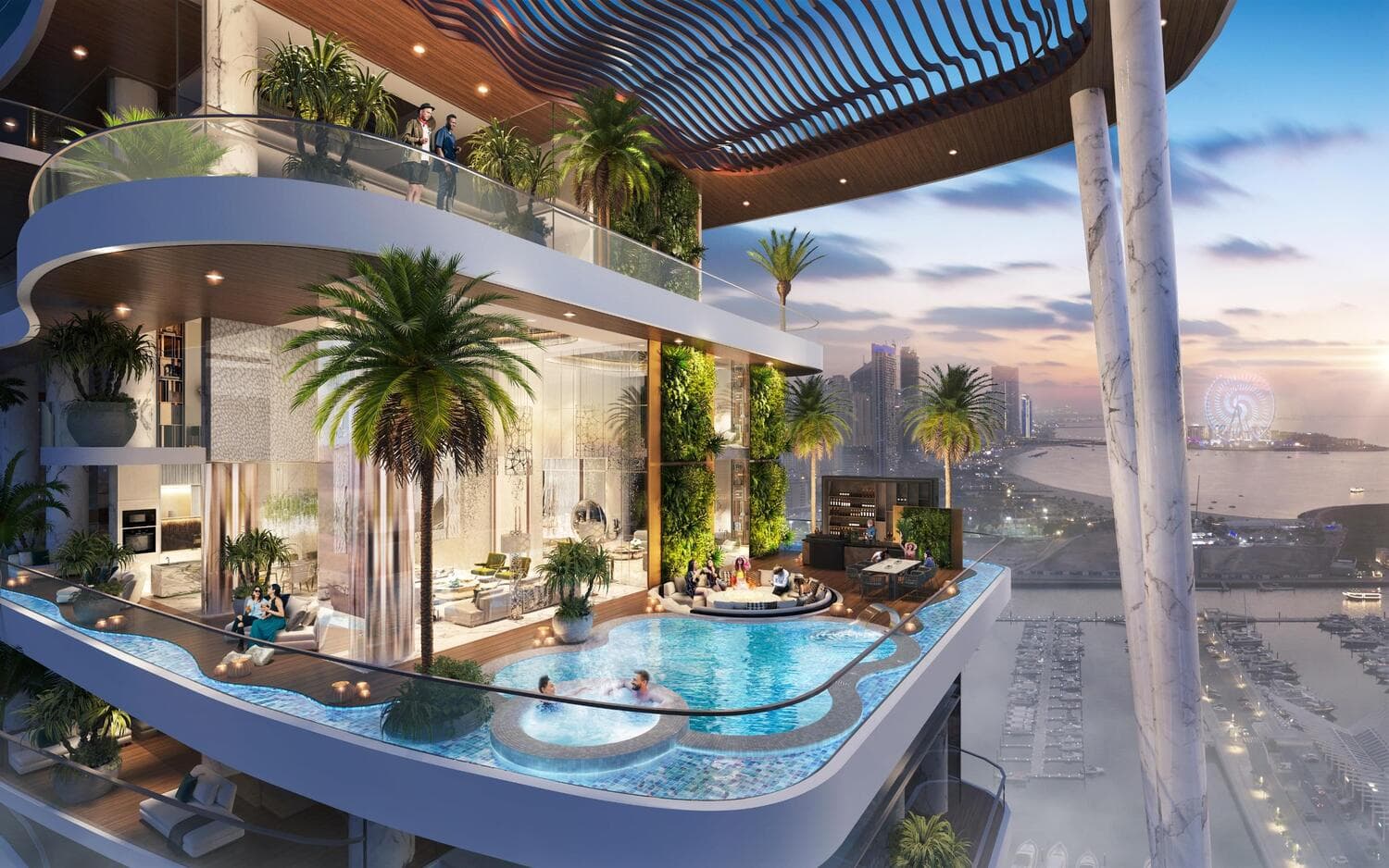 Damac Bay 2, Dubai Marina — render 5