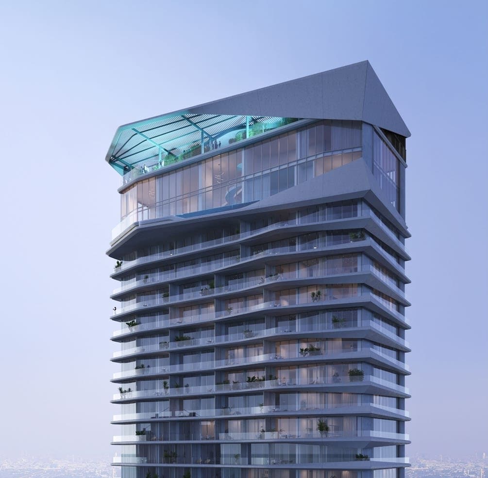 Iconic Tower, Dubai Internet City — render 4
