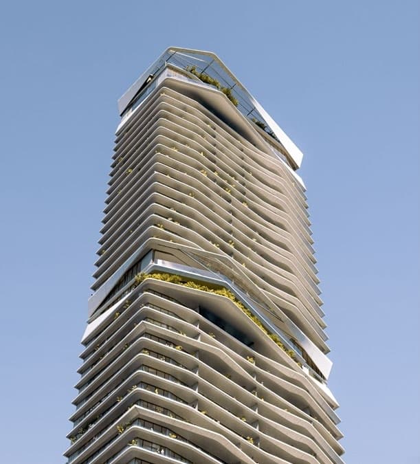 Iconic Tower, Dubai Internet City — render 2