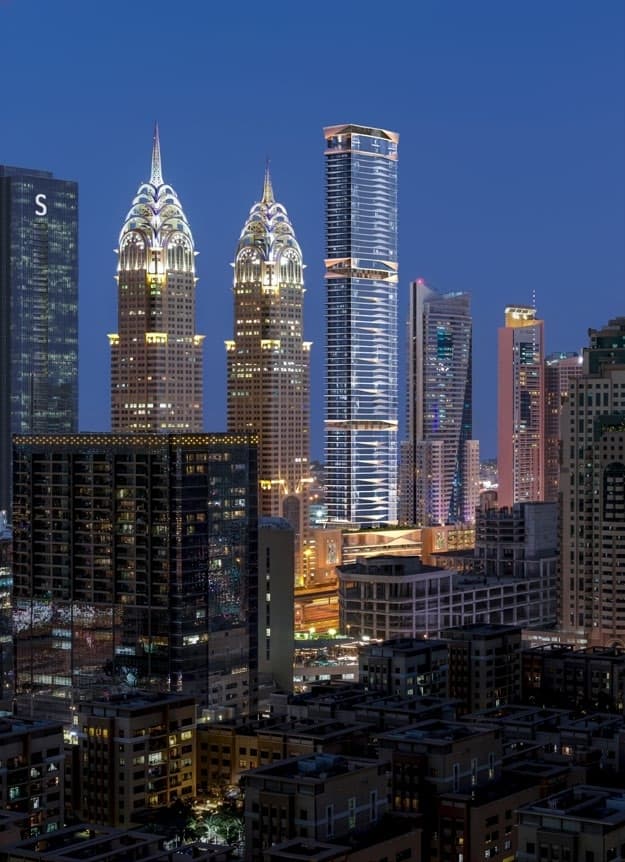 Iconic Tower, Dubai Internet City — render 3