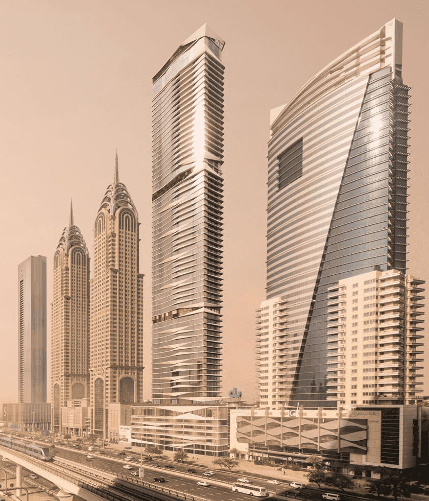 Iconic Tower, Dubai Internet City — render 5