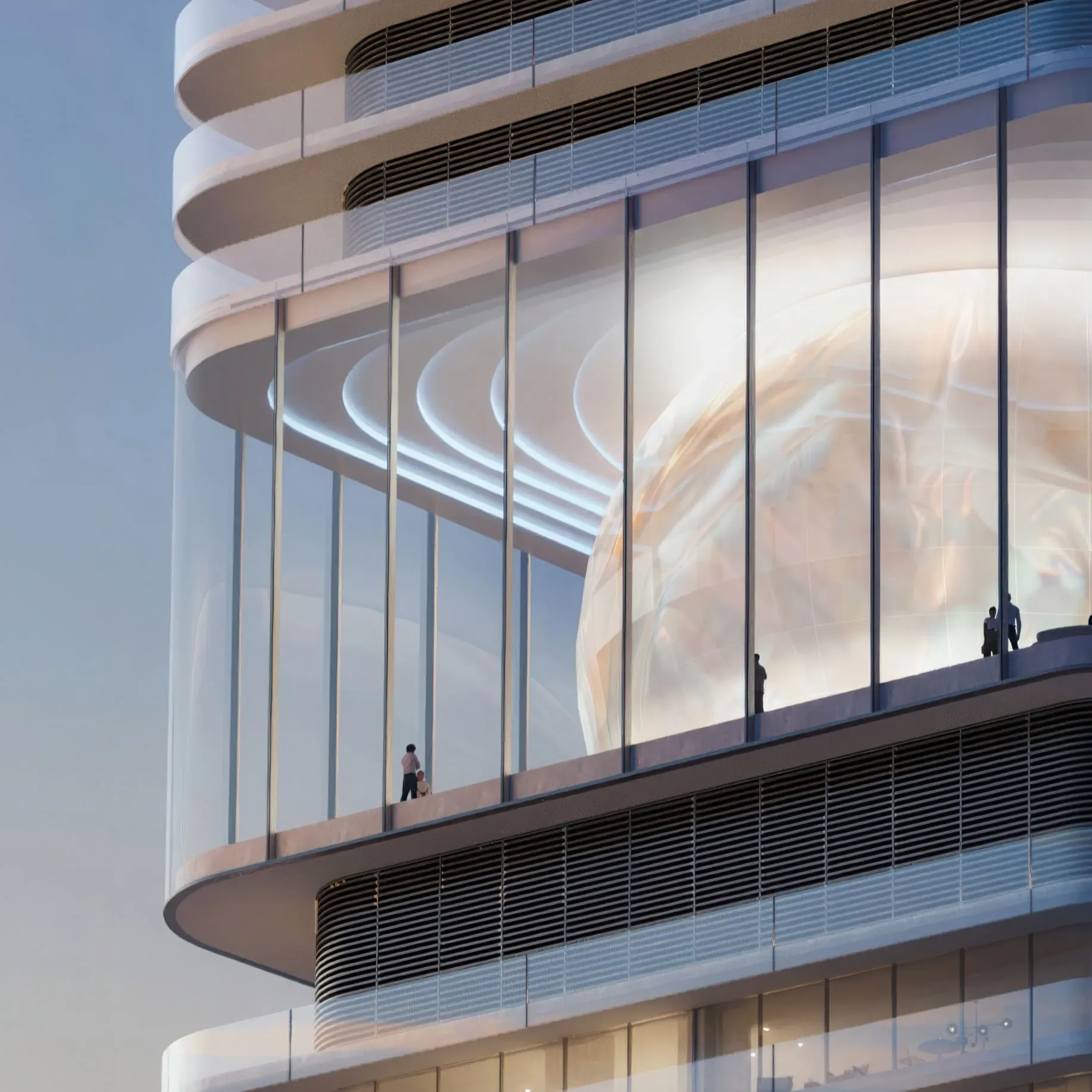 Inaura Hotels & Residences Downtown, Business Bay — render 2