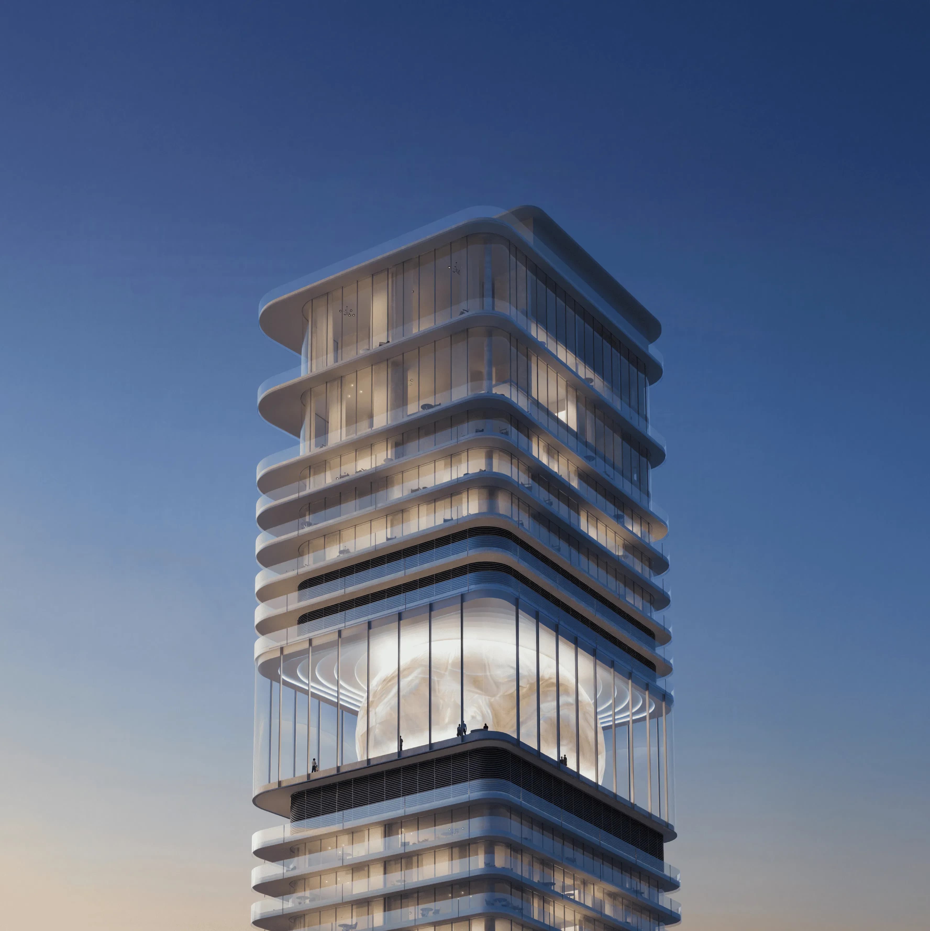 Inaura Hotels & Residences Downtown, Business Bay — render 7