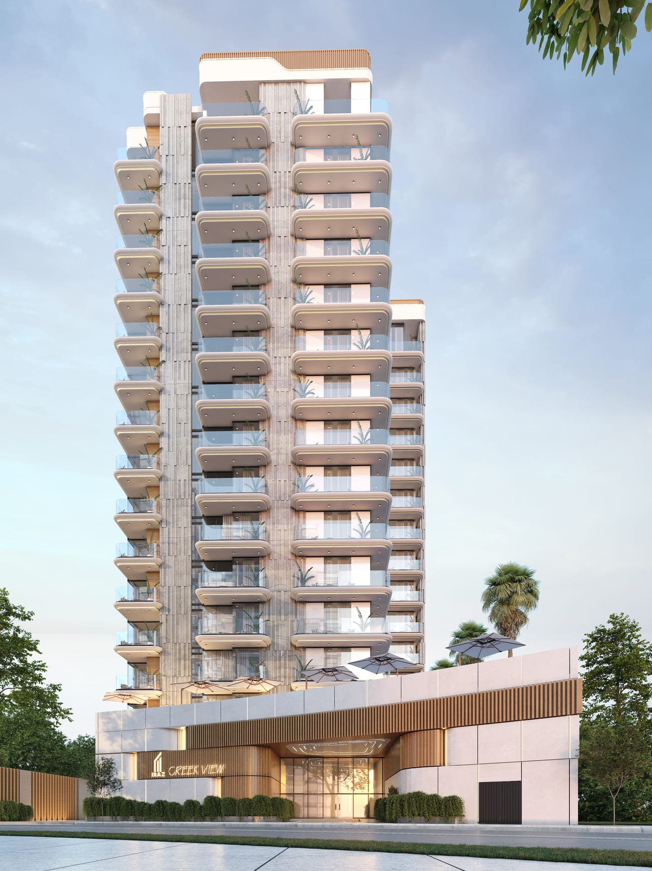 Iraz Creek Views, Al Jaddaf Waterfront — render 5