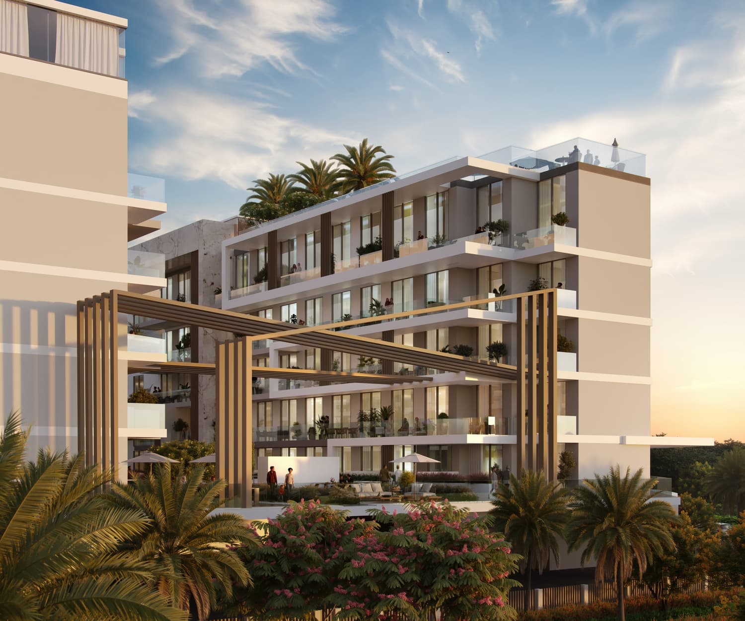 Laya Courtyard, Al Hebiah 2 — render 3