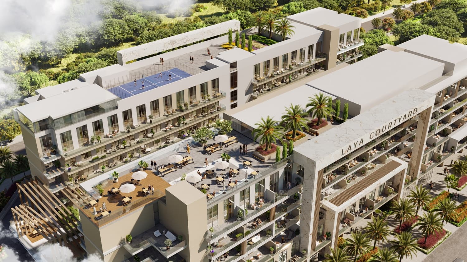 Laya Courtyard, Al Hebiah 2 — render 4