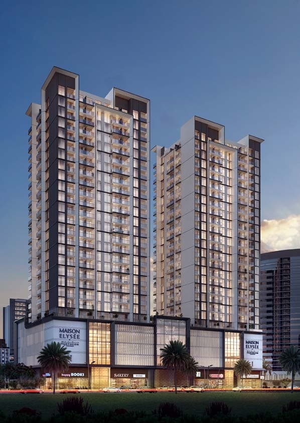 Maison Elysee, Al Barsha South 4 — render 2