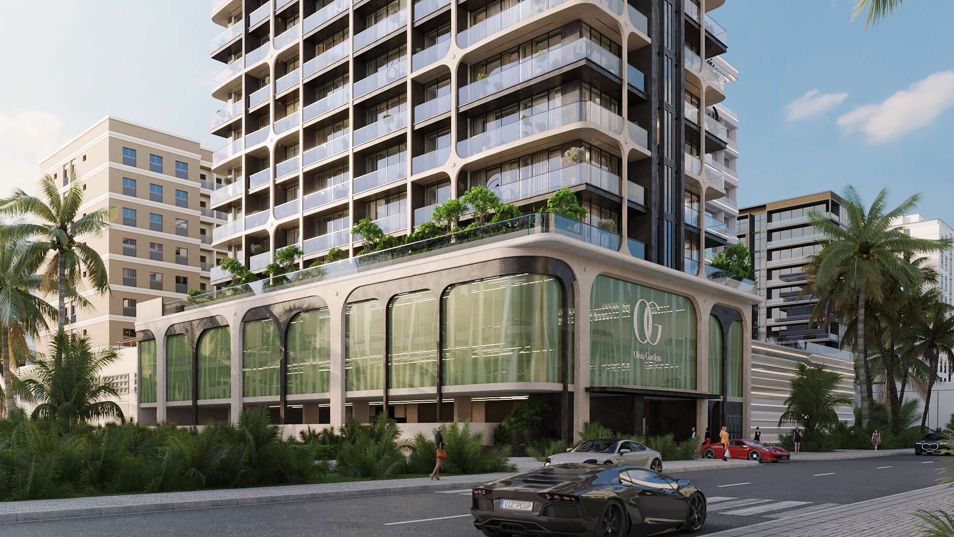 Olivia Gardens, Al Satwa — render 4