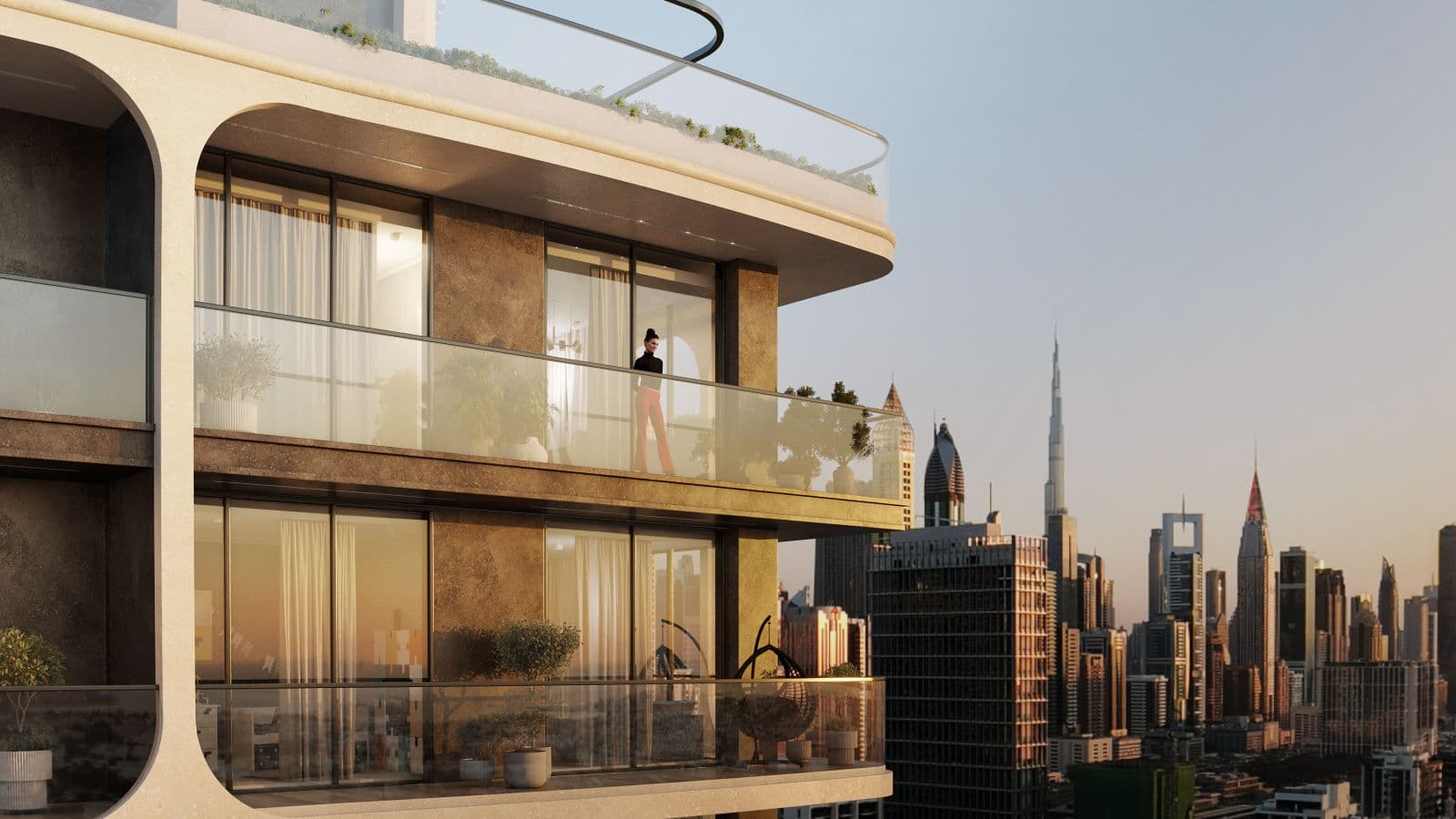 Olivia Gardens, Al Satwa — render 6