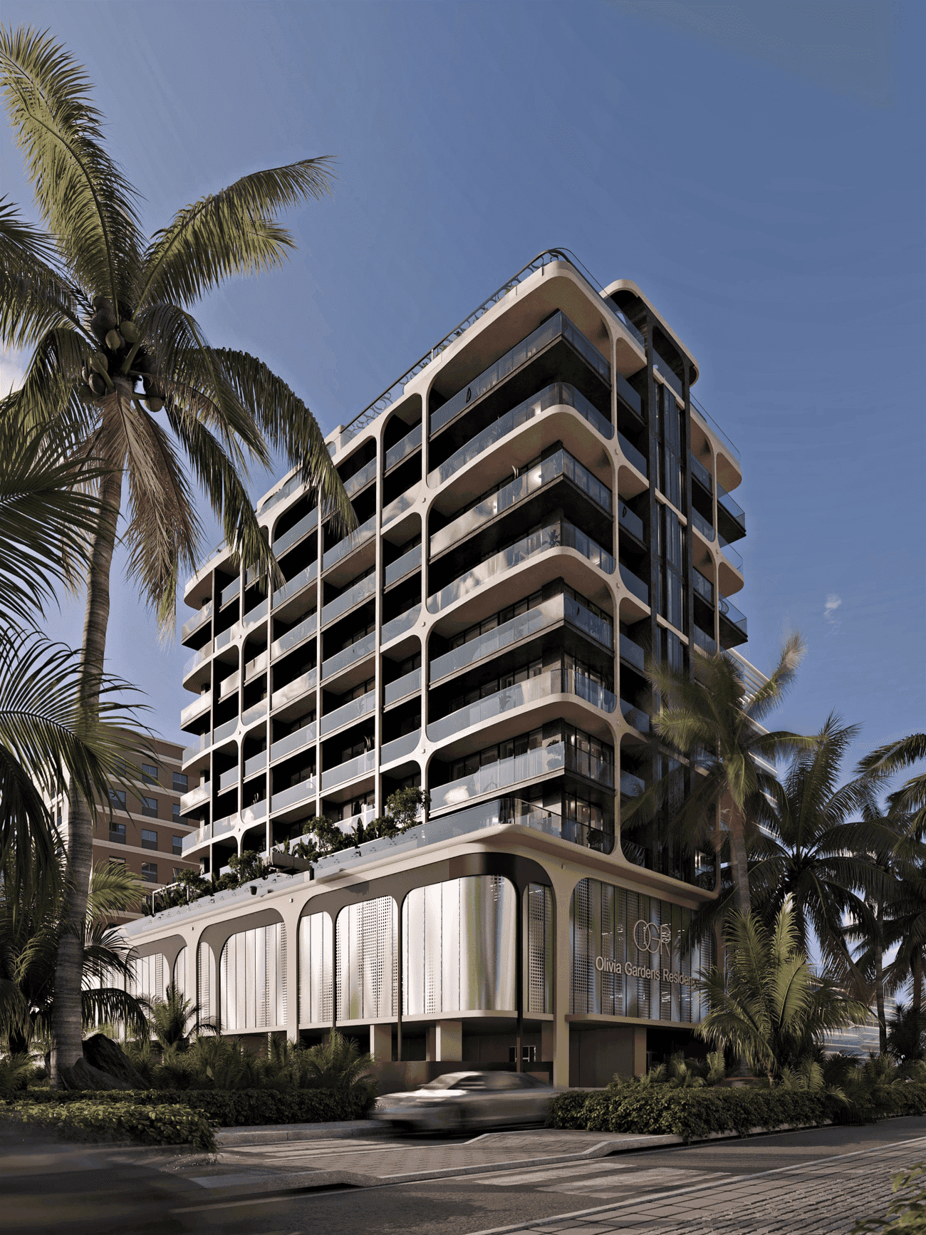 Olivia Gardens, Al Satwa — render 2