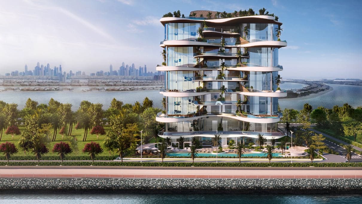 One Crescent Palm, Palm Jumeirah — render 2