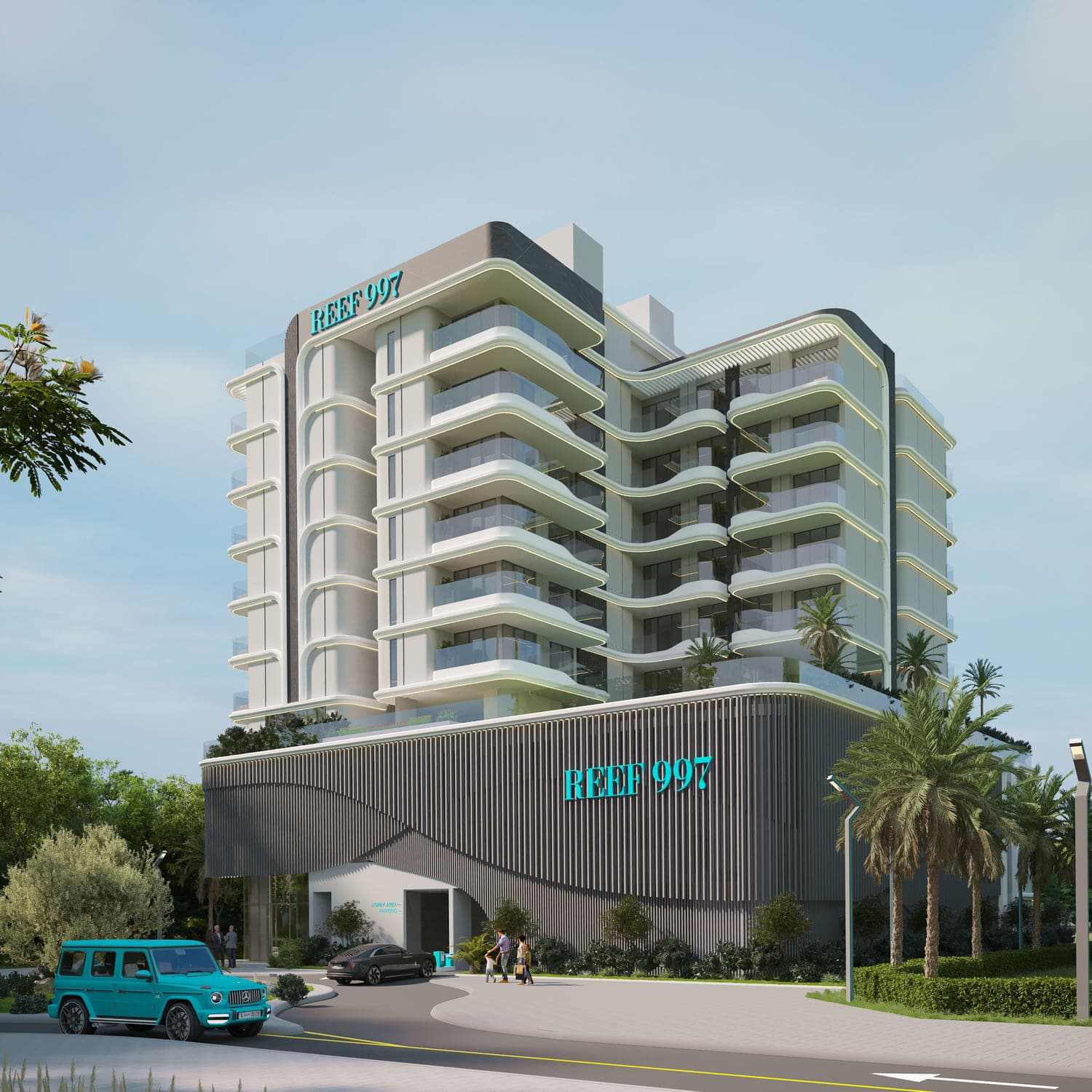 Reef 997, Palm Deira — render 3