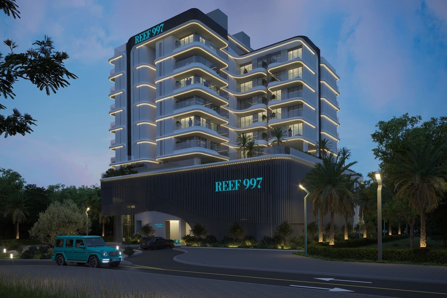 Reef 997, Palm Deira — render 6