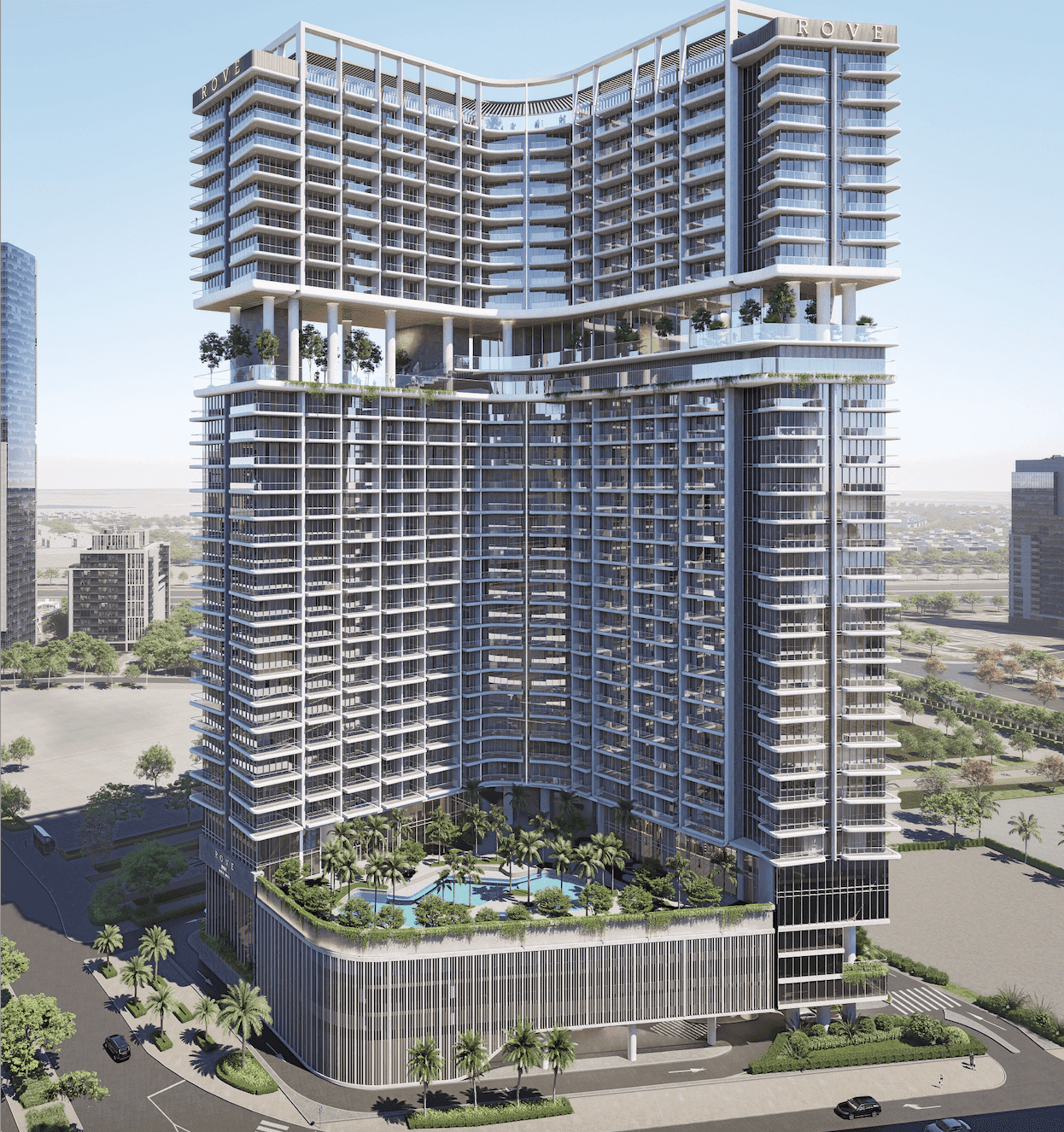 Rove Home Marasi Drive, Business Bay — render 3