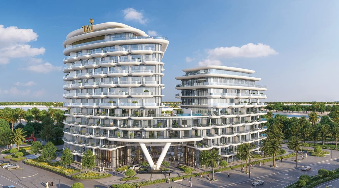 Taj Wellington Mews, Al Marjan Island — render 3