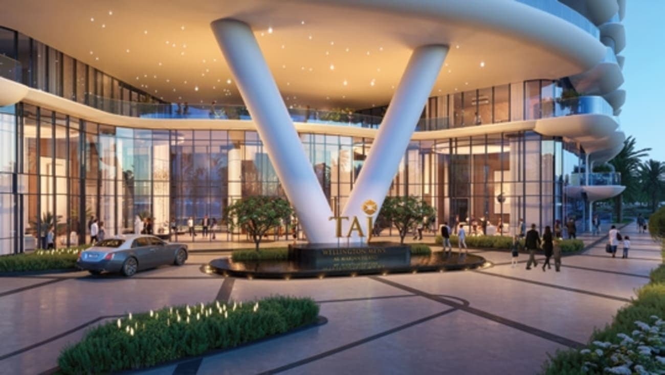Taj Wellington Mews, Al Marjan Island — render 5