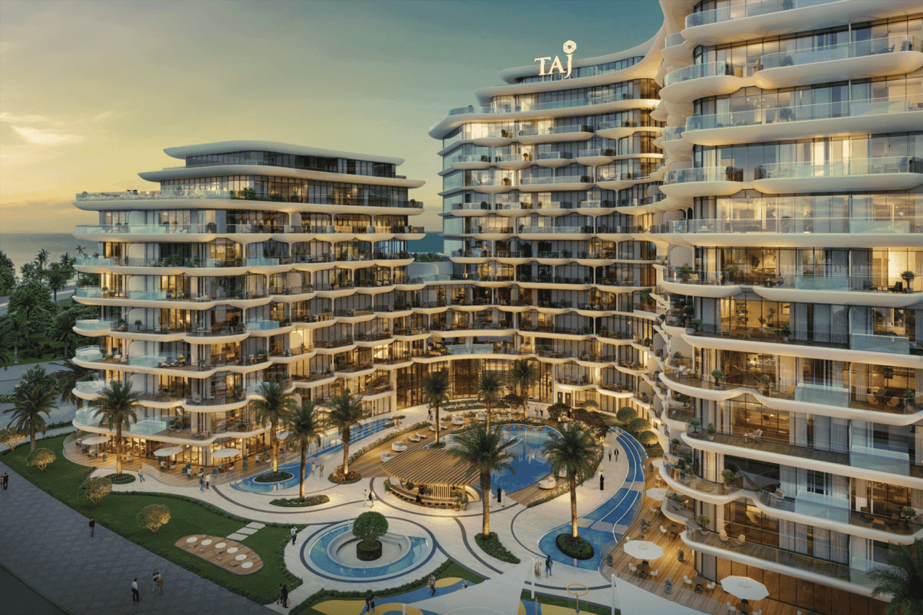 Taj Wellington Mews, Al Marjan Island — render 6