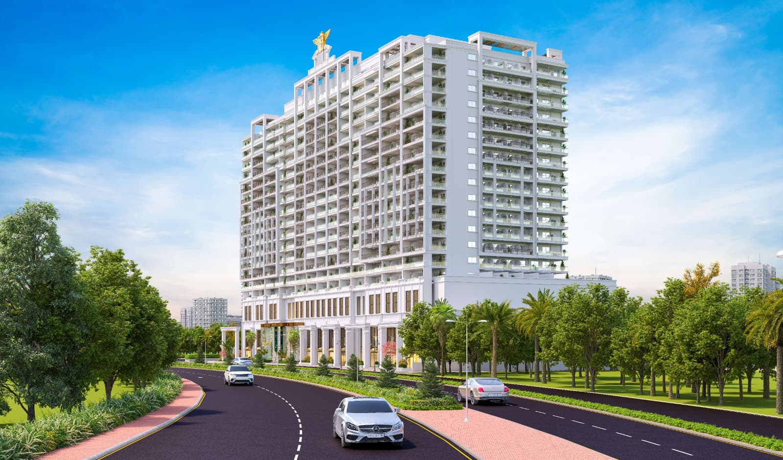 Vincitore Aqua Flora, Al Barsha — render 2