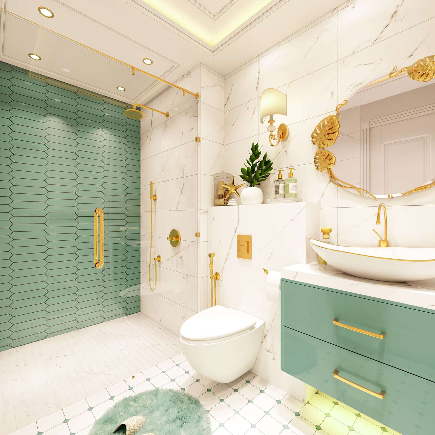 Vincitore Aqua Flora, Al Barsha — render 10
