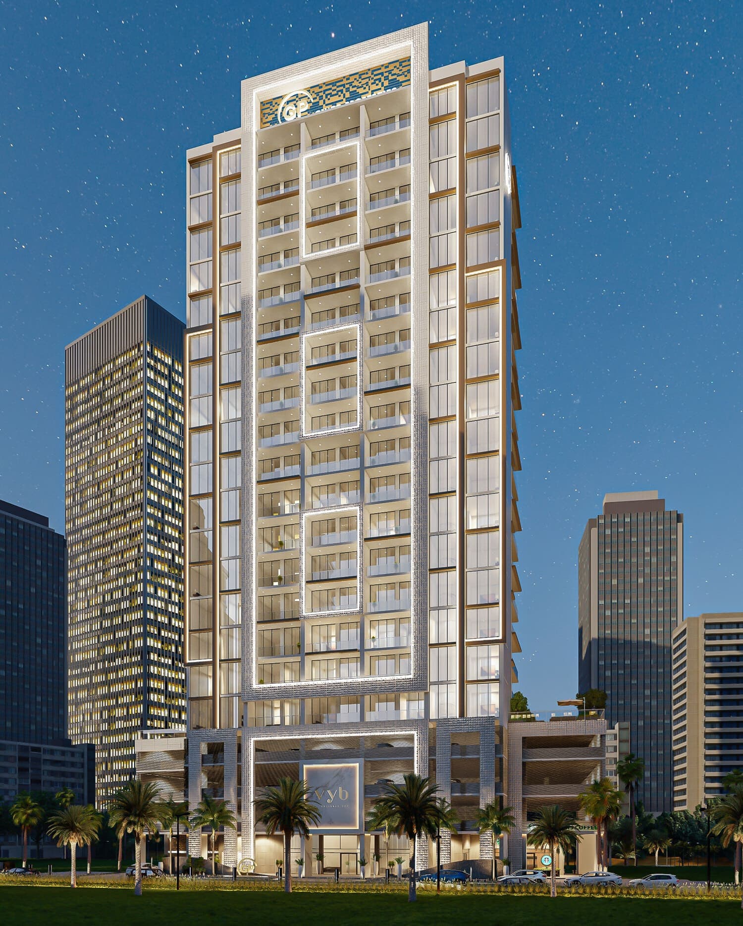 Vyb at Business Bay, Business Bay — render 2