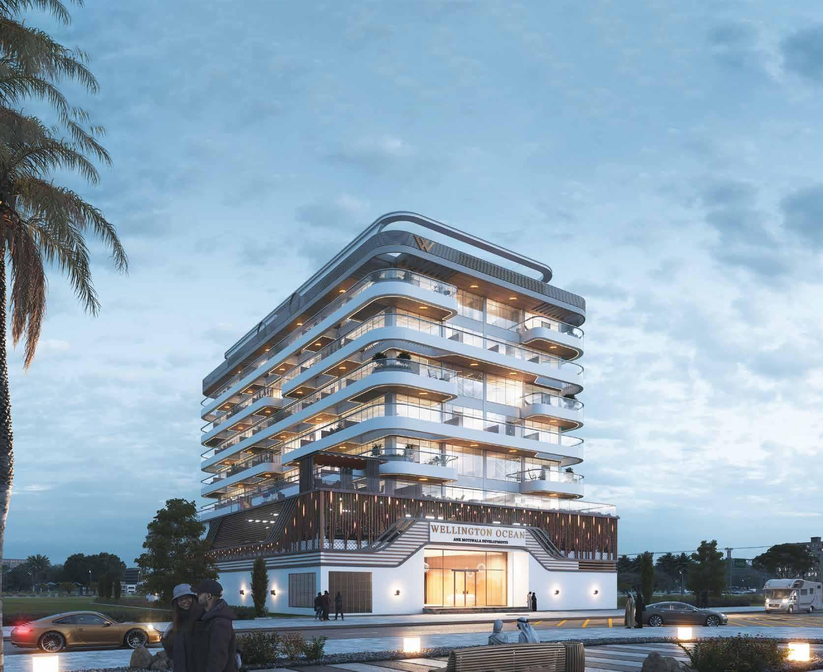 Wellington Ocean, Palm Deira — render 3