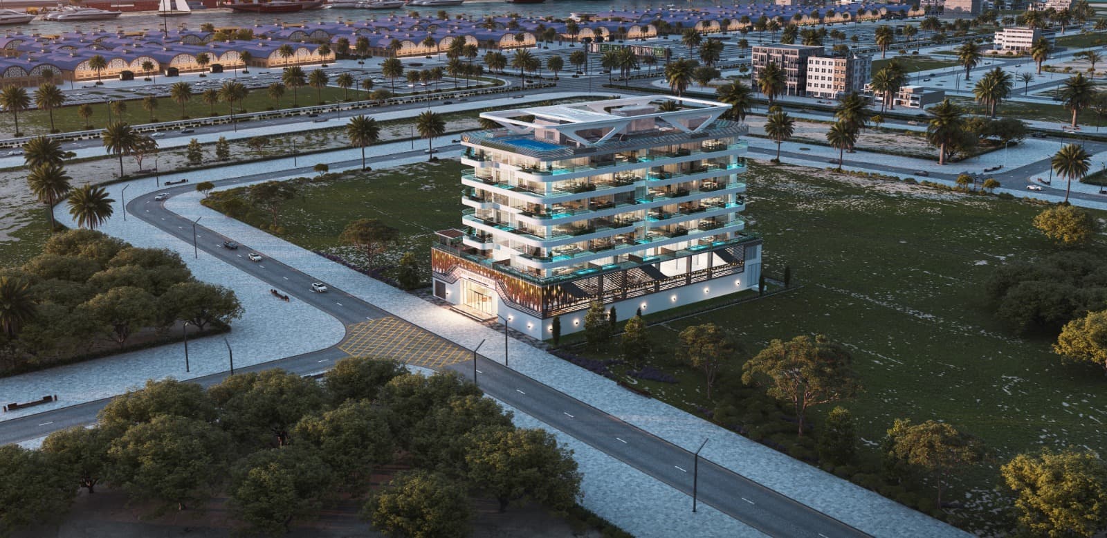 Wellington Ocean, Palm Deira — render 9