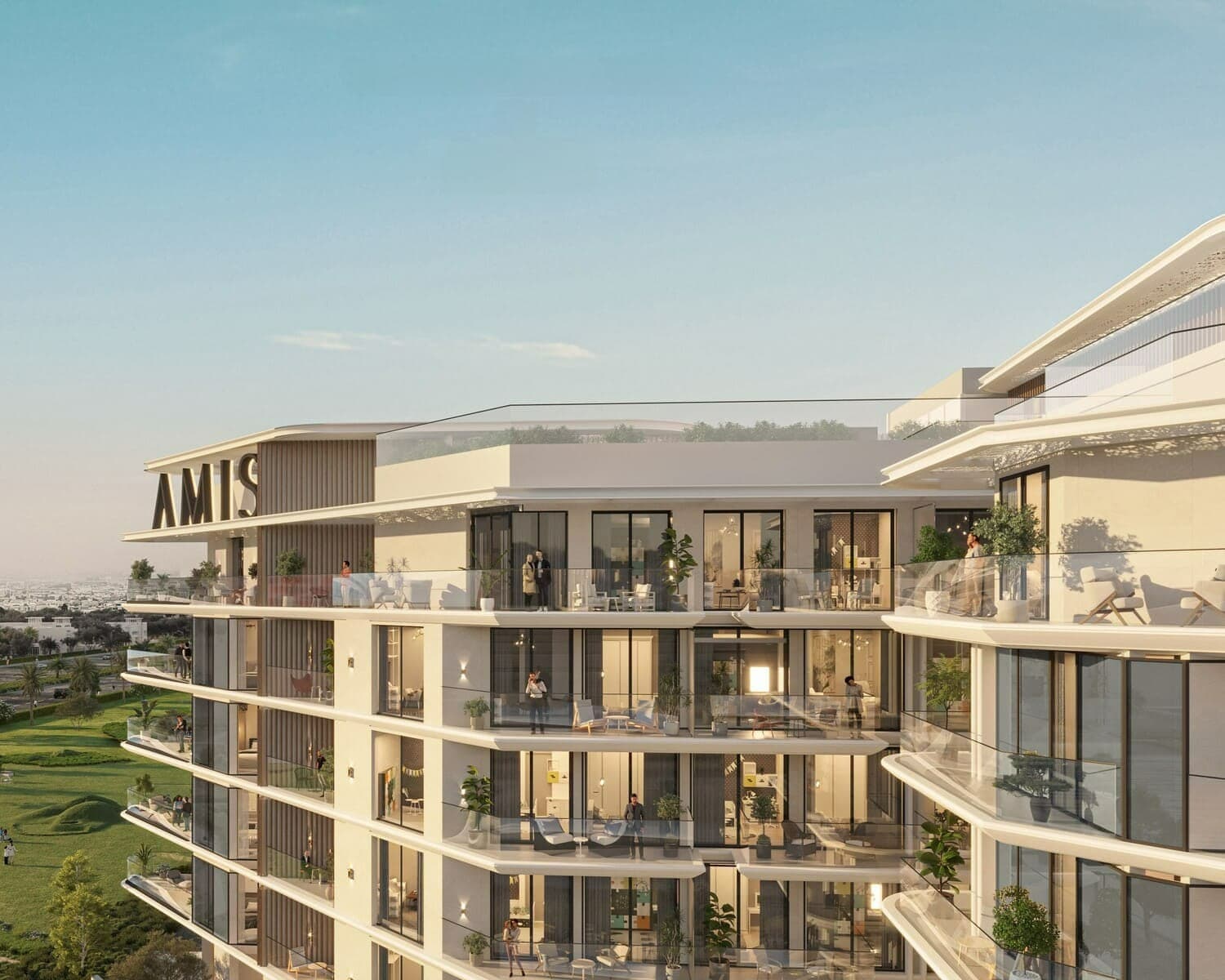 Woodland Terraces, Meydan — render 4
