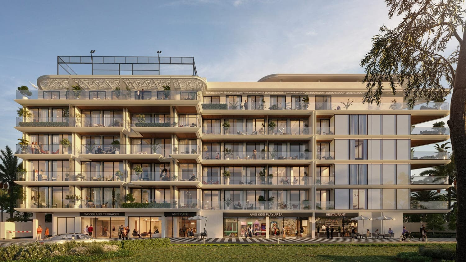 Woodland Terraces, Meydan — render 6