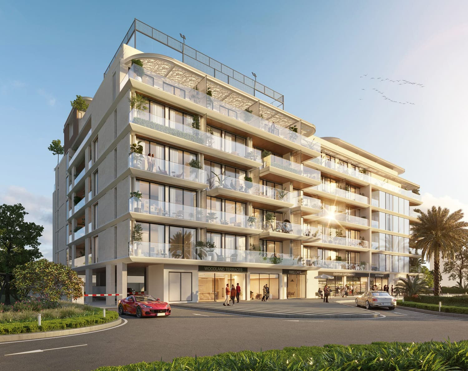 Woodland Terraces, Meydan — render 7