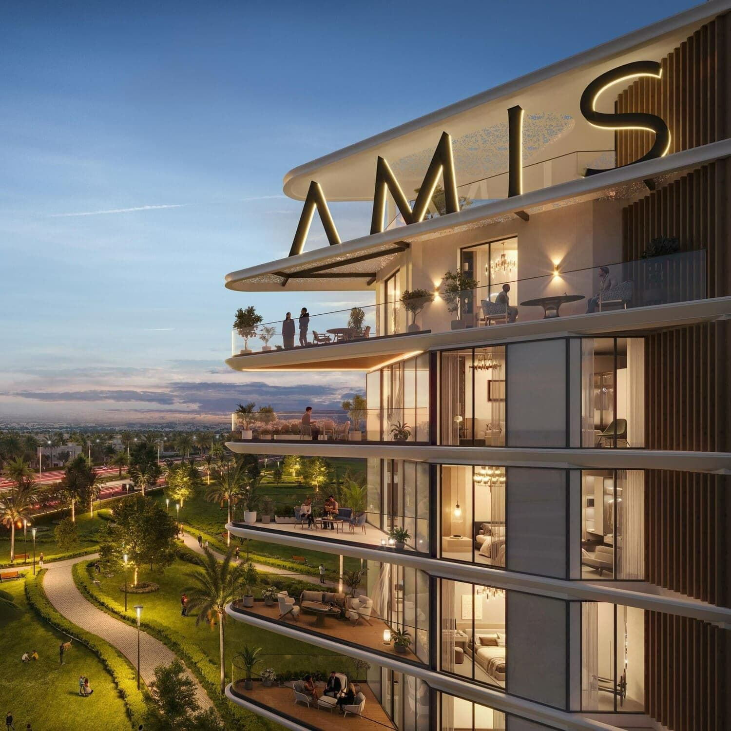 Woodland Terraces, Meydan — render 8